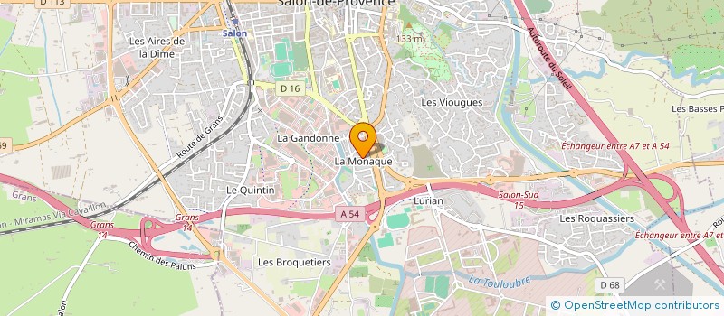 localisation de l'entreprise MONSIEUR SERUET UZUNTURK  SALON-DE-PROVENCE