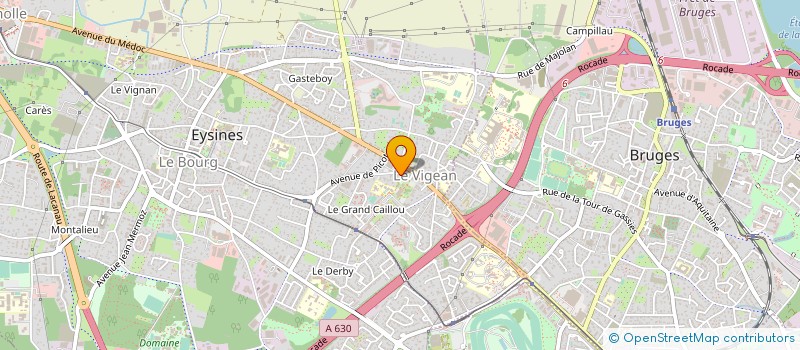 localisation de l'entreprise MONSIEUR SERVAIS DEVEAUX à EYSINES
