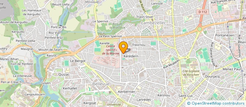 localisation de l'entreprise MONSIEUR SERVAIS LE VAILLANT à BREST
