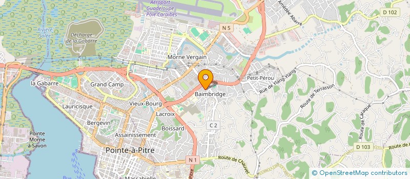 localisation de l'entreprise MONSIEUR SERVAIS MAYOUTE à LES ABYMES