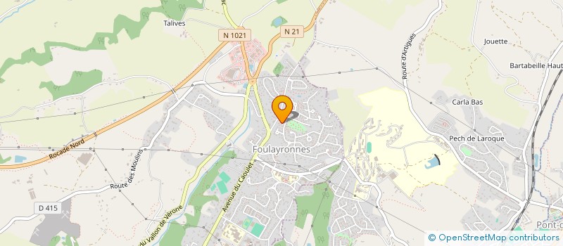 localisation de l'entreprise MONSIEUR SERVAIS NICOLAY à FOULAYRONNES