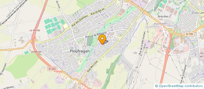 localisation de l'entreprise MONSIEUR SERVAIS RUELLAN à PLOUFRAGAN