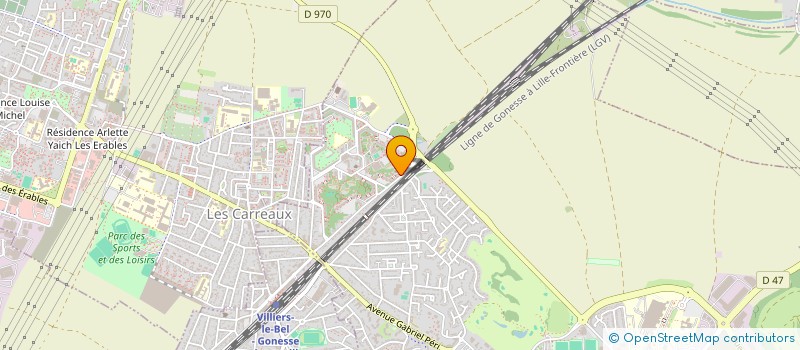 localisation de l'entreprise MONSIEUR SERVAN AYAZ  GONESSE