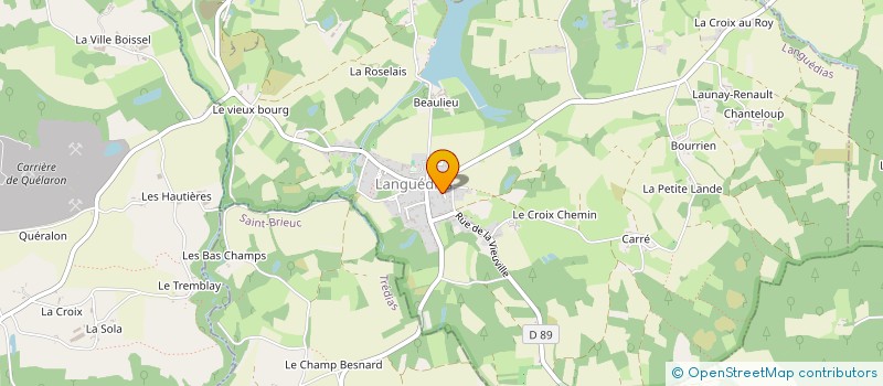 localisation de l'entreprise MONSIEUR SERVAN BLANCHET  LANGUEDIAS