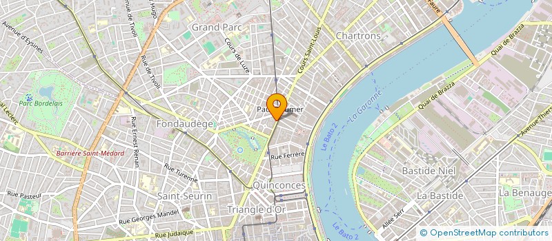 localisation de l'entreprise MONSIEUR SERVAN KERDONCUFF  BORDEAUX