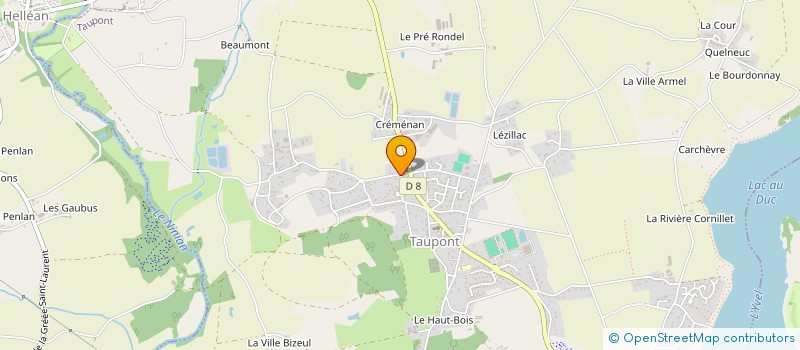 localisation de l'entreprise MONSIEUR SERVAN PATIER  TAUPONT