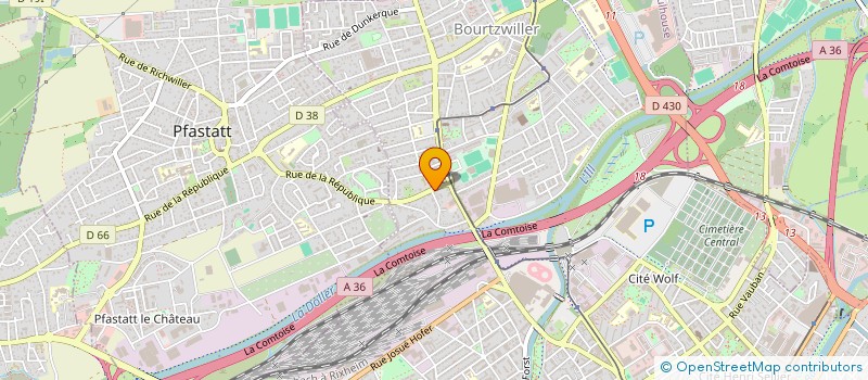 localisation de l'entreprise MONSIEUR SERVET SANLI  MULHOUSE