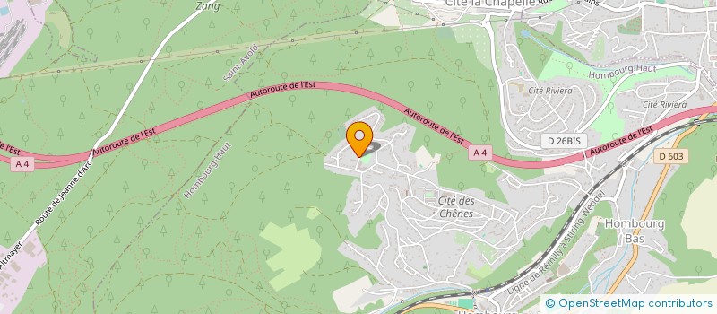 localisation de l'entreprise MONSIEUR SERVET YILMAZ  HOMBOURG-HAUT