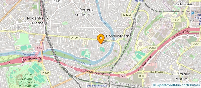 localisation de l'entreprise MONSIEUR SERVICE KOUAGOU  LE PERREUX-SUR-MARNE