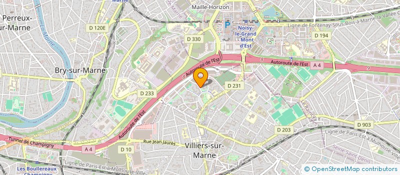 localisation de l'entreprise MONSIEUR SERY AKA  VILLIERS-SUR-MARNE