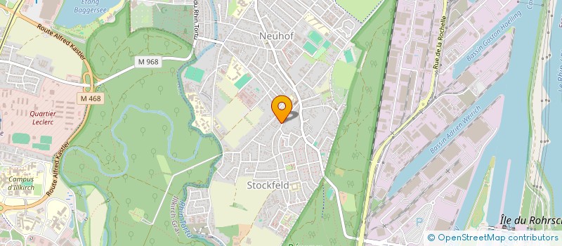 localisation de l'entreprise MONSIEUR SERY GBABLE  STRASBOURG