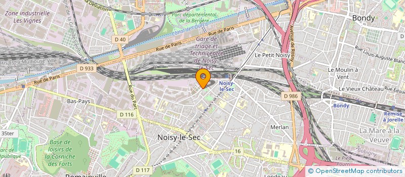 localisation de l'entreprise MONSIEUR SERY GNALI  VILLIERS-LE-BEL