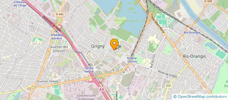 localisation de l'entreprise MONSIEUR SERYOZHA MANUKYAN à GRIGNY