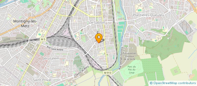 localisation de l'entreprise MONSIEUR SESTO SCIACCA  METZ