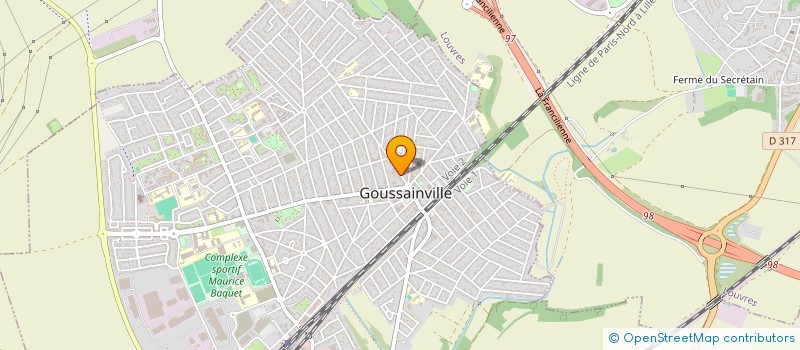 localisation de l'entreprise MONSIEUR SETA RATSIMISANDA à GONESSE