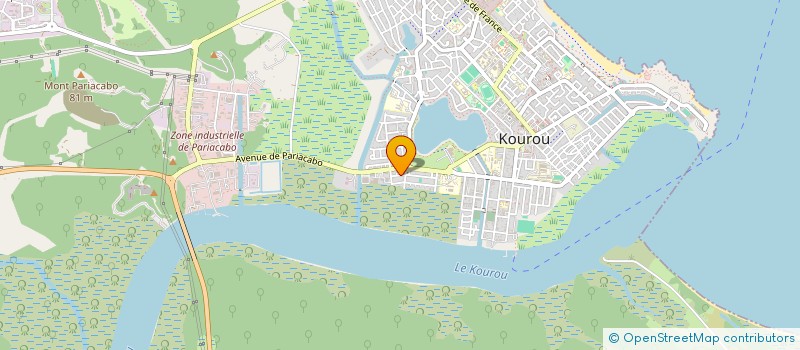 localisation de l'entreprise MONSIEUR SETEM NGWETE à KOUROU