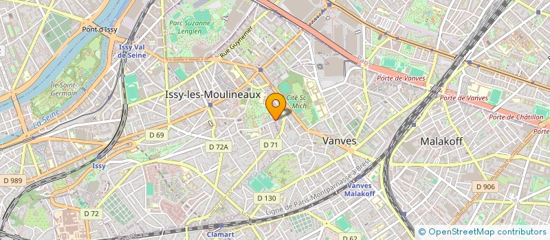 localisation de l'entreprise MONSIEUR SETONDJI ASSONGBA  VANVES