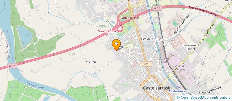 localisation de l'entreprise MONSIEUR SETRA RAVELOSON  CASTELSARRASIN