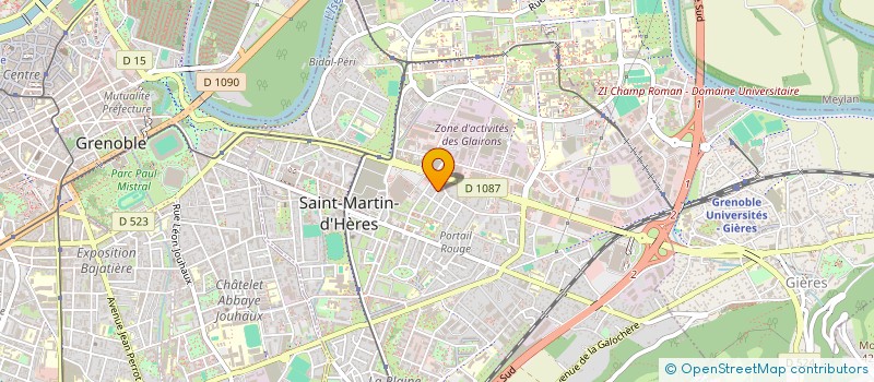 localisation de l'entreprise MONSIEUR SETRAK NOURIAN  SAINT-MARTIN-D'HERES