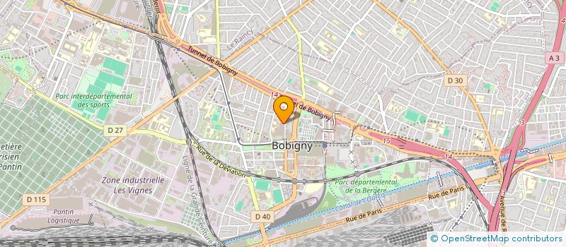 localisation de l'entreprise MONSIEUR SETU BARUA  BOBIGNY