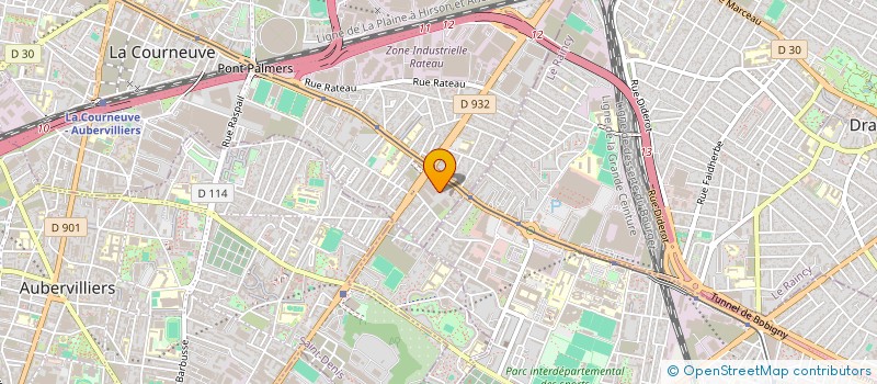 localisation de l'entreprise MONSIEUR SETU SINGHA à LA COURNEUVE