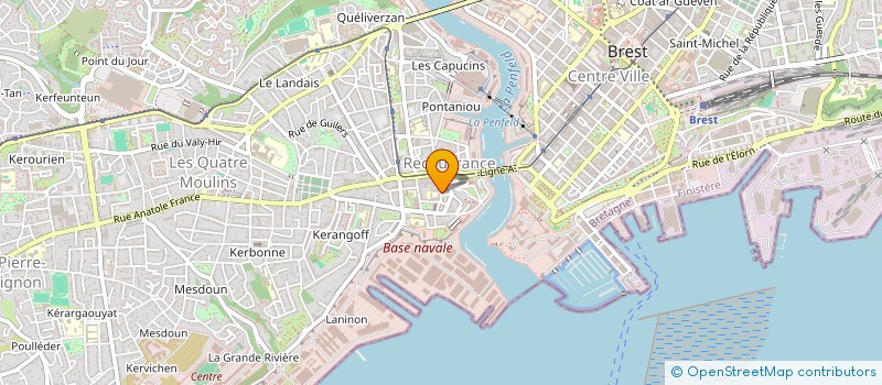 localisation de l'entreprise MONSIEUR SEUNGJE HAN  BREST