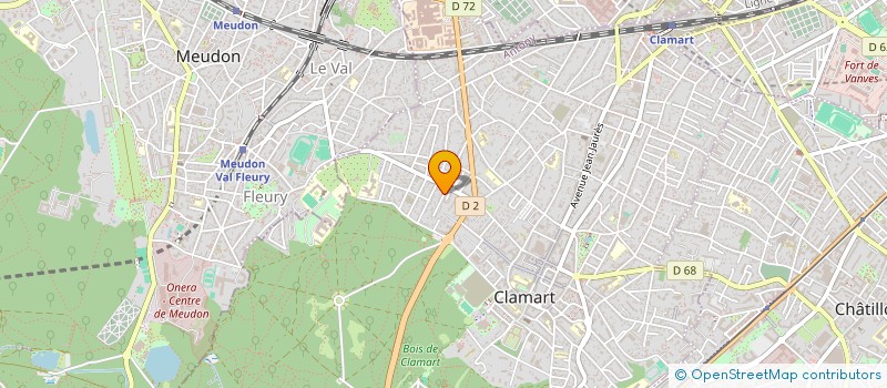localisation de l'entreprise MONSIEUR SEVAG TATOS à CLAMART
