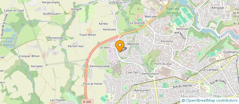 localisation de l'entreprise MONSIEUR SEVAN BALANIAN à BREST