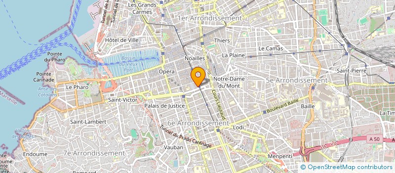 localisation de l'entreprise MONSIEUR SEVAN BEDIKIAN à MARSEILLE