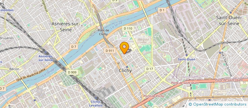 localisation de l'entreprise MONSIEUR SEVAN KESSISSIAN à CLICHY