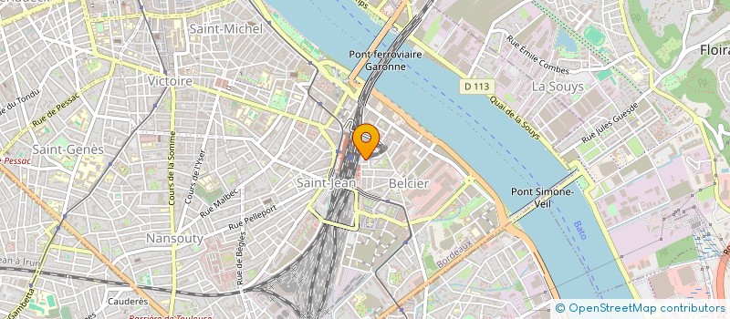 localisation de l'entreprise MONSIEUR SEVAN ROUSSEAU MELKONIAN à BORDEAUX