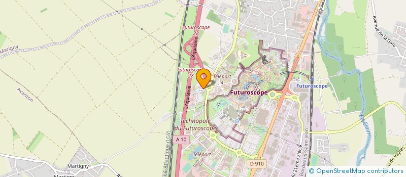 localisation de l'entreprise MONSIEUR SEVASTIEN LE VAN  CHASSENEUIL-DU-POITOU