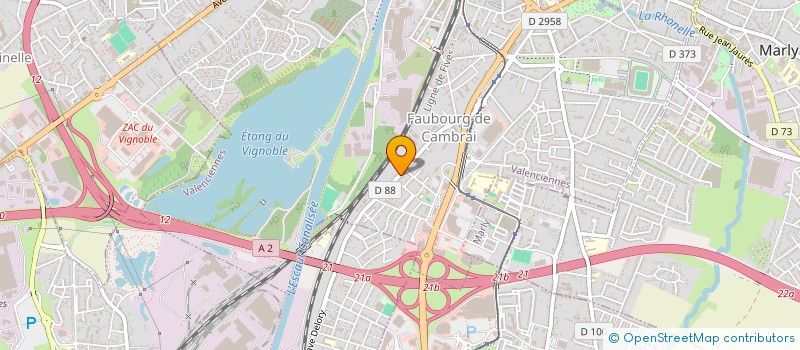 localisation de l'entreprise MONSIEUR SEVEN ADNOT  VALENCIENNES