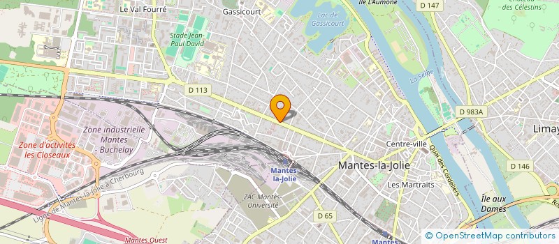 localisation de l'entreprise MONSIEUR SEVENSON SAINT-ELIEN  MANTES-LA-JOLIE