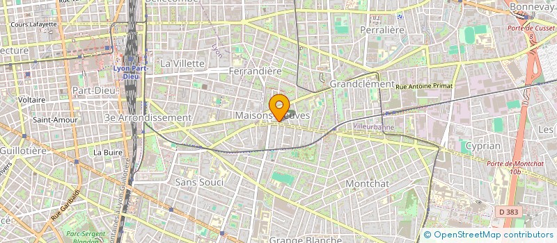 localisation de l'entreprise MONSIEUR SEVER ASKAROGLU  VILLEURBANNE