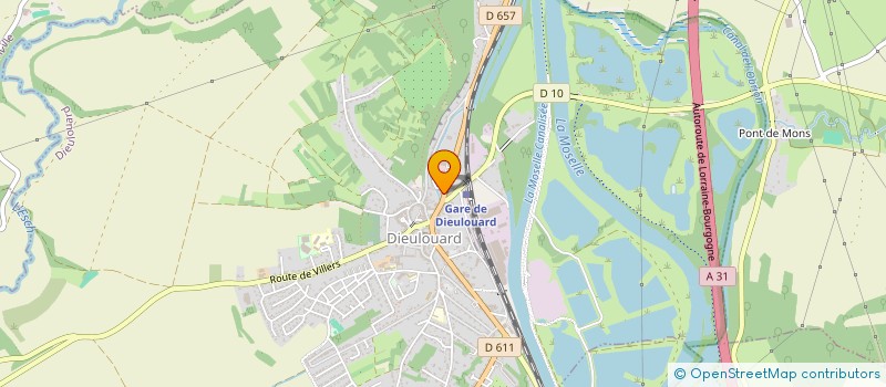 localisation de l'entreprise MONSIEUR SEVER GHEORGHE  DIEULOUARD