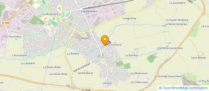 localisation de l'entreprise MONSIEUR SEVERIN BARRE  LES HERBIERS