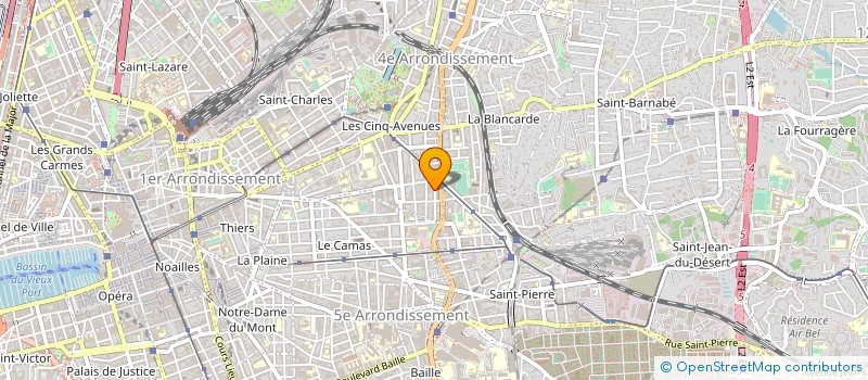 localisation de l'entreprise MONSIEUR SEVERIN GUIGNARD à MARSEILLE 4
