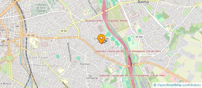 localisation de l'entreprise MONSIEUR SEVERIN MAXIME à TOULOUSE