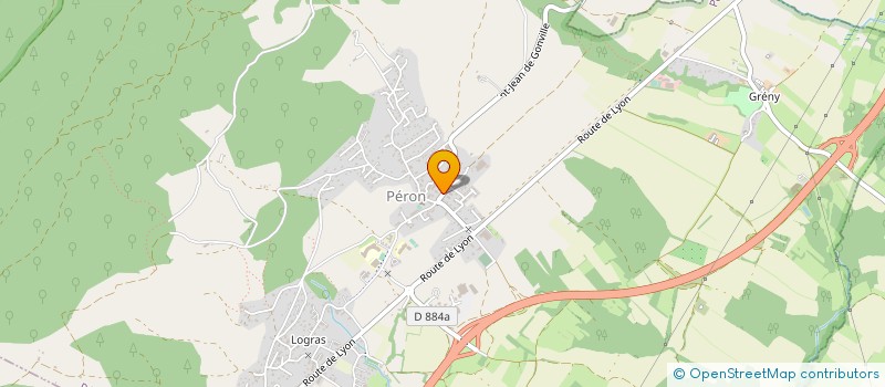 localisation de l'entreprise MONSIEUR SEVERIN THIRIOT  PERON