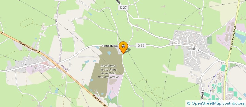 localisation de l'entreprise MONSIEUR SEVERINE BERENGUEL  MABLY