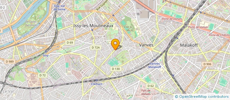 localisation de l'entreprise MONSIEUR SEVERINE BESLAY à ISSY-LES-MOULINEAUX