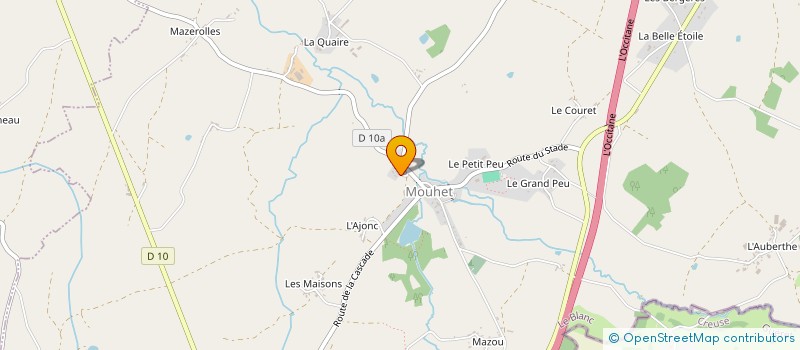 localisation de l'entreprise MONSIEUR SEVERINE LAUNE à MOUHET