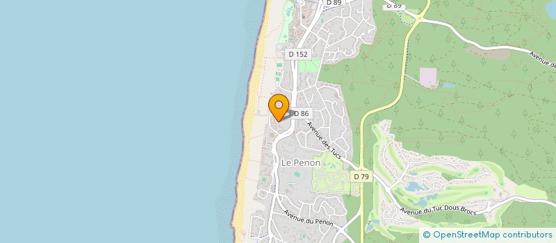 localisation de l'entreprise MONSIEUR SEVERINO DA COSTA E SILVA  SEIGNOSSE