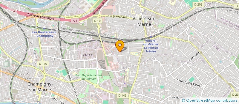 localisation de l'entreprise MONSIEUR SEVERO CARDOSO  VILLIERS-SUR-MARNE