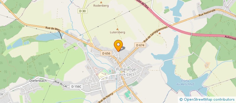 localisation de l'entreprise MONSIEUR SEVIANO ANTONI  PUTTELANGE-AUX-LACS