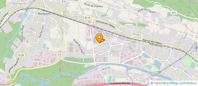 localisation de l'entreprise MONSIEUR SEVKET CENIK  THYEZ