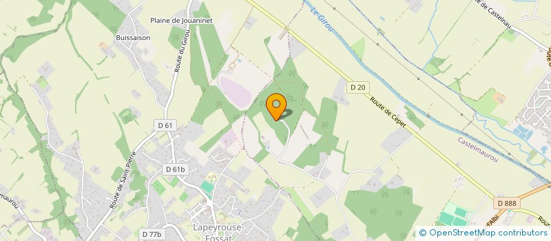 localisation de l'entreprise MONSIEUR SEVKET CIFTCI  CASTELMAUROU