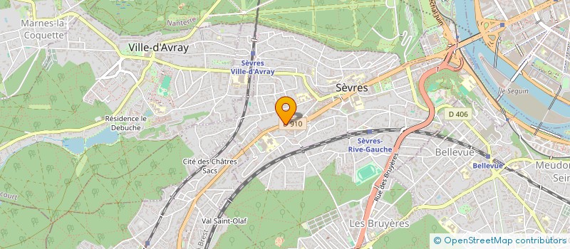 localisation de l'entreprise MONSIEUR SEVRES MARC  SEVRES