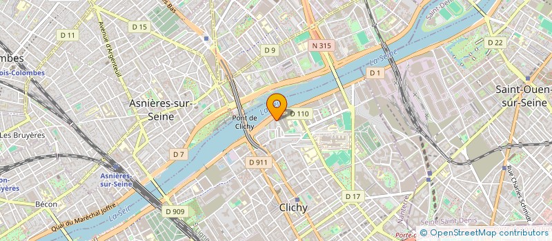localisation de l'entreprise MONSIEUR SEWAN YAHIA-BERROUIGUET à CLICHY
